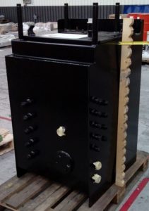 serbatoio oleodinamico in lamiera